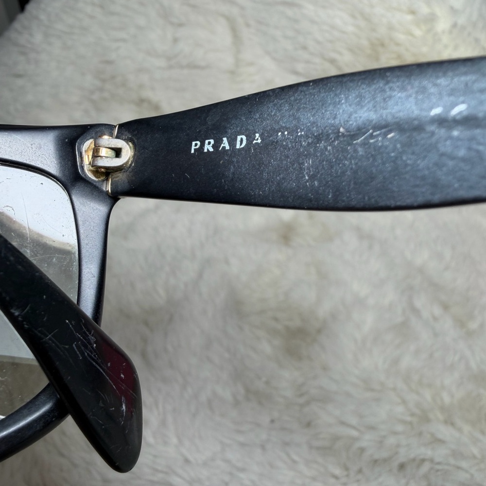 Prada Black Women's Sunglasses Please read description! - Picture 3 of 8